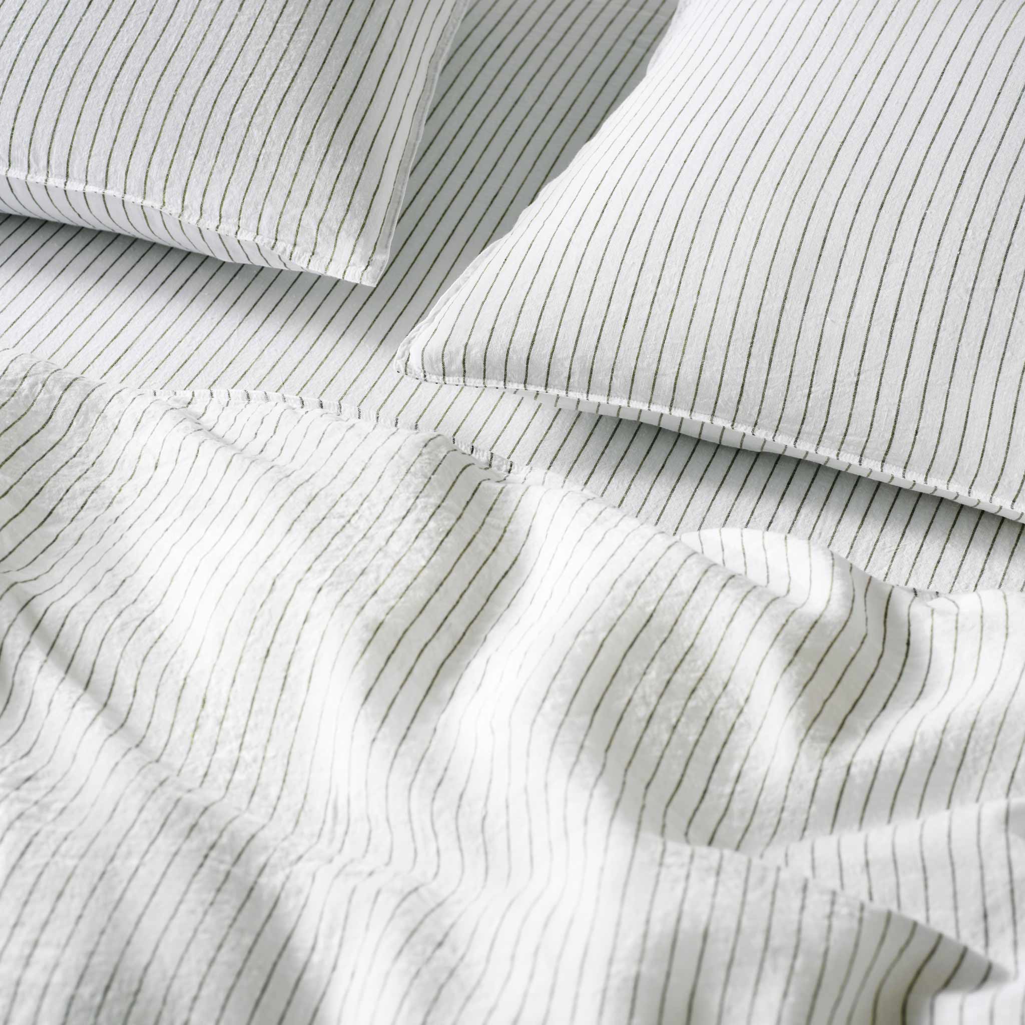 Washed European Linen Core Sheet Set