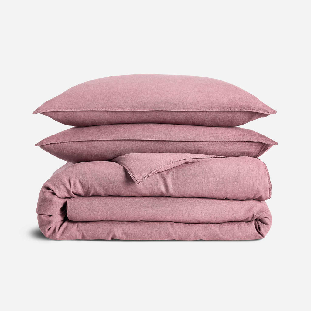 Washed European Linen Duvet Set