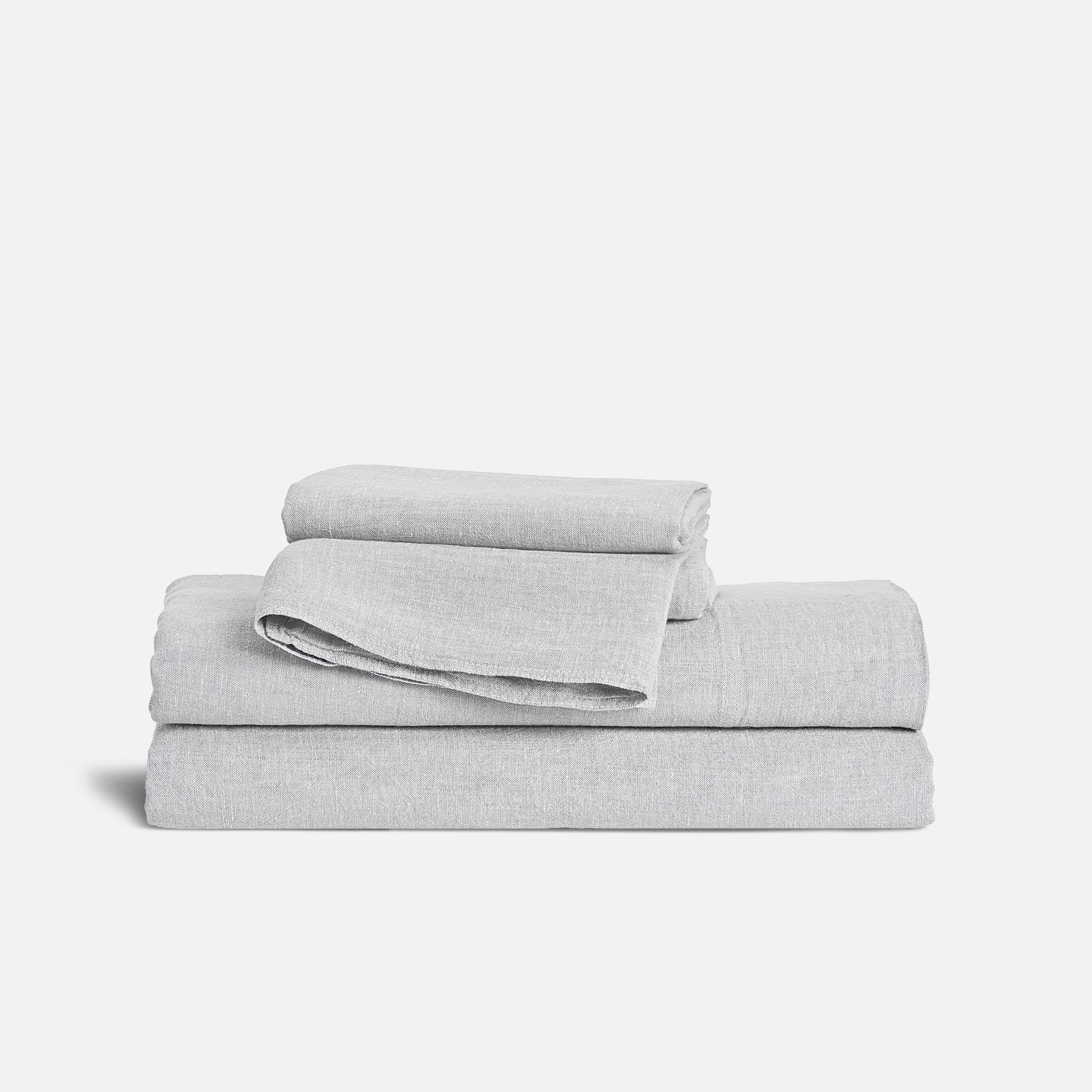Washed European Linen Core Sheet Set