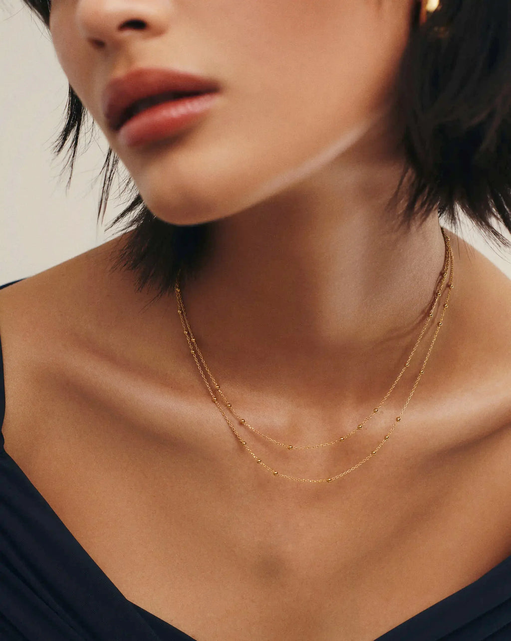 Double Chain Necklace